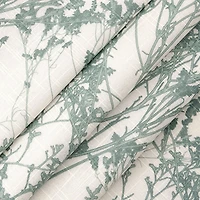 Fieldcrest Arden Botanical Grommet Top Sheer Single Curtain Panel