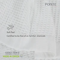 Pointehaven Cotton Waffle Luxury Sized Midweight Blanket