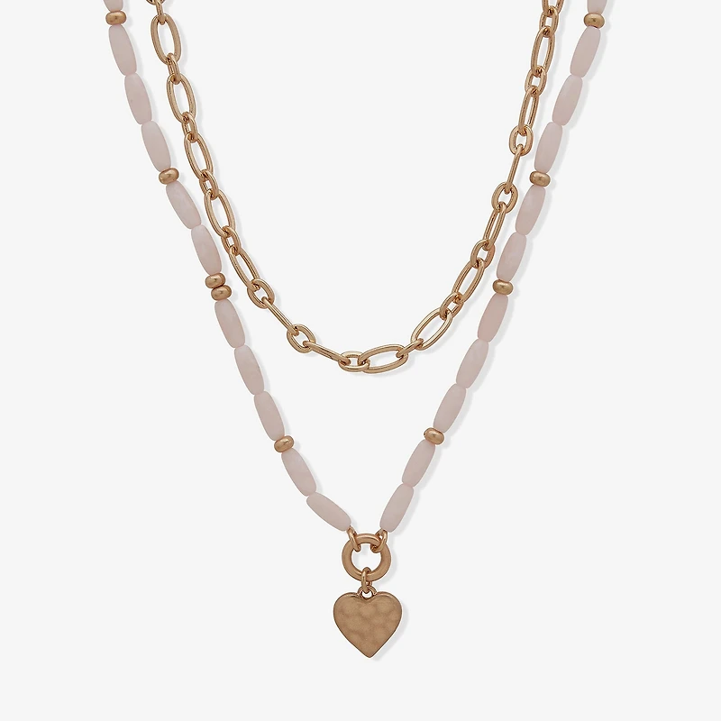 a.n.a Gold Tone Womens 20 Inch Y Necklace