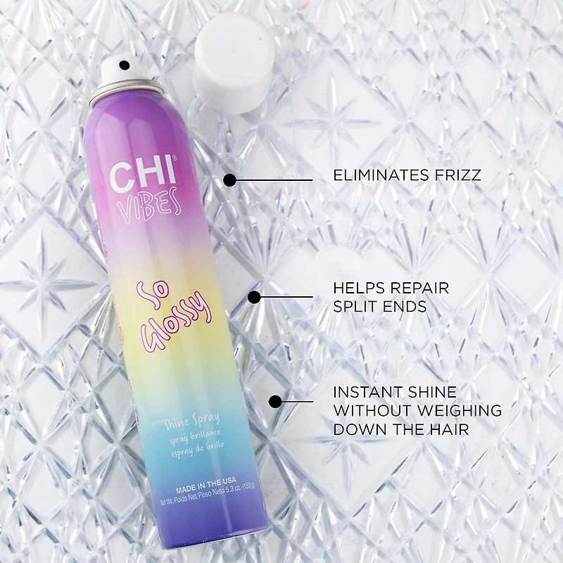 CHI Styling Vibes So Glossy Shine Spray Styling Product 5.3 oz.