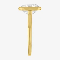 Bridal Addiction E-F / Vs1-Vs2 Womens CT. T.W. Lab Grown White Diamond 14K Gold Rectangular Solitaire Engagement Ring