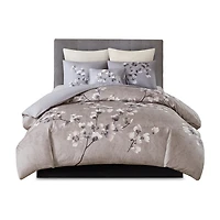 N Natori Sakura Blossom 3-pc. Duvet Cover Set