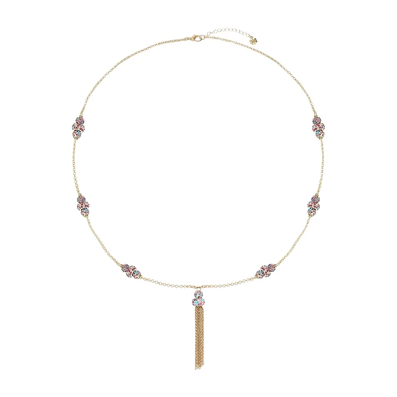 Monet Jewelry Womens Pink 32 Inch Strand Necklace