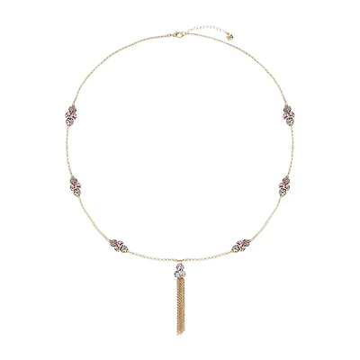 Monet Jewelry Womens Pink 32 Inch Strand Necklace