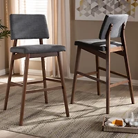 Colton 2-pc. Counter Height Upholstered Bar Stool