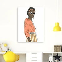 Fashion Vignette Iii Giclee Canvas Art