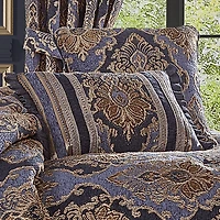 Five Queens Court Woodstock Rectangular Throw Pillow