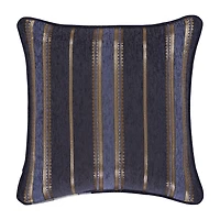 Five Queens Court Woodstock Square Throw Pillow