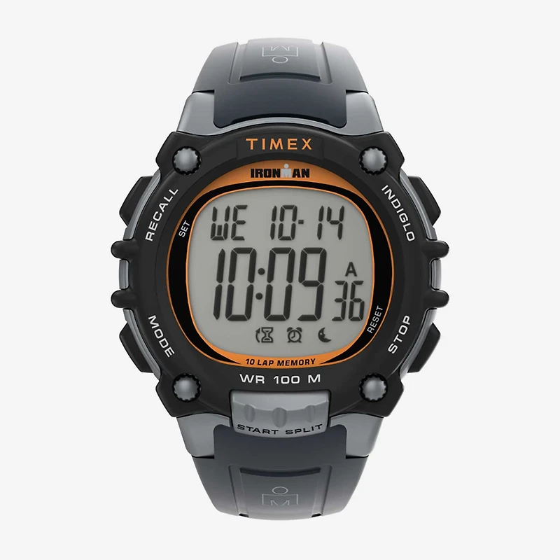 Timex Ironman Essential Mens Multi-Function Gray Strap Watch Tw5m64500jt