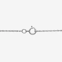Womens Gemstone & 1/6 CT. T.W. Natural Diamond 10K Gold Pear 18 Inch Pendant Necklace