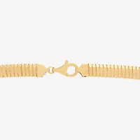 Made in Italy Womens 14K Gold Over Silver 18 Inch Pendant Necklace