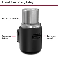 KitchenAid Cordless Blade Coffee Grinder with Battery