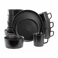 Elama Luxmatte -pc. Stoneware Dinnerware Set