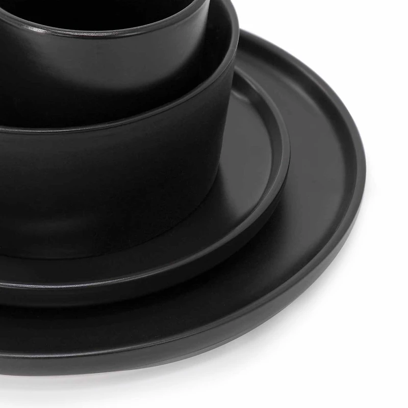 Elama Luxmatte -pc. Stoneware Dinnerware Set
