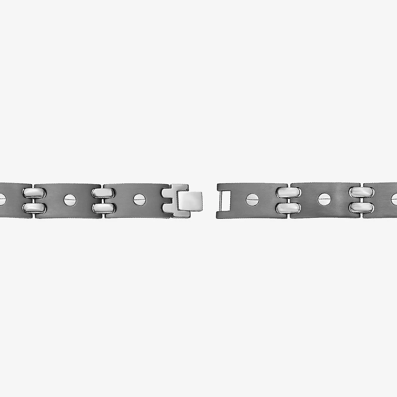 Limited Quantities! Mens Titanium Solid 10 Inch Link Bracelet