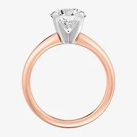 2 CT. Round Lab-Grown (G / SI2) Diamond  Solitaire Engagement Ring 14K Gold
