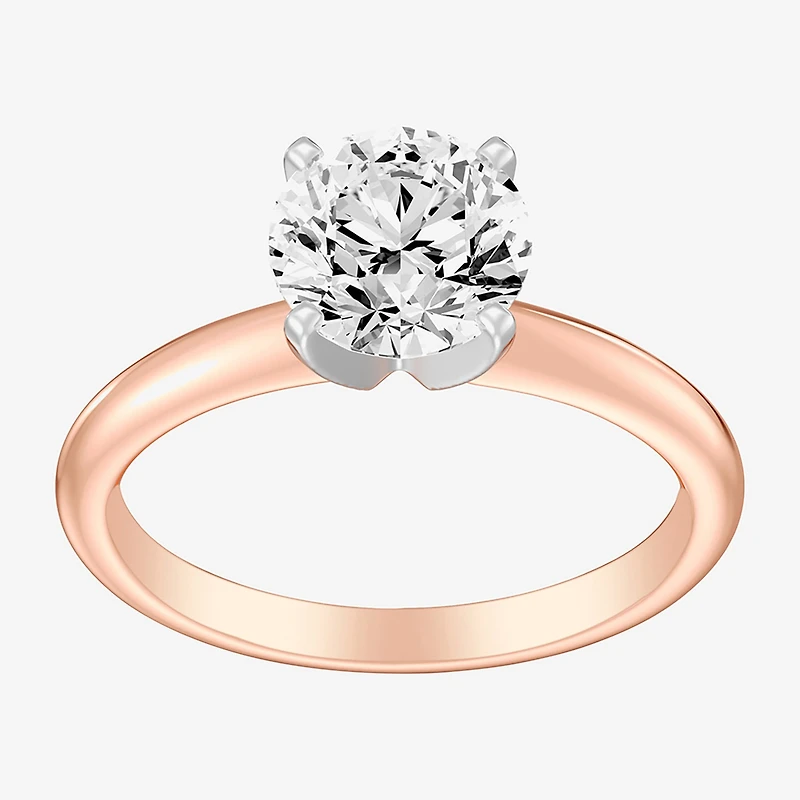2 CT. Round Lab-Grown (G / SI2) Diamond Solitaire Engagement Ring 14K Gold
