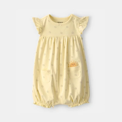 Carter's Baby Girls Short Sleeve Romper