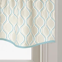 CHF Morocco Rod Pocket Scallop Valance