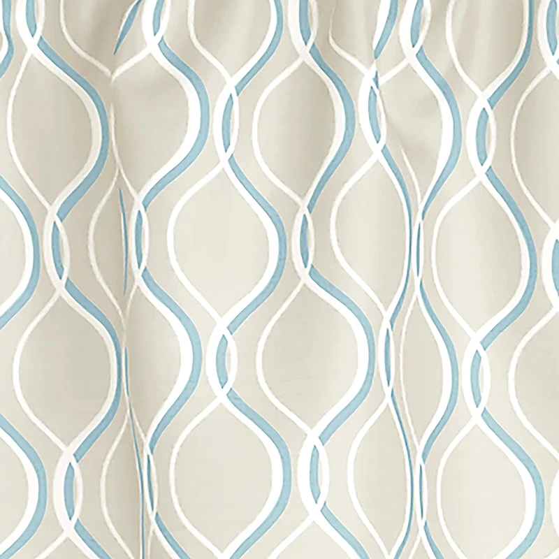 CHF Morocco Rod Pocket Scallop Valance