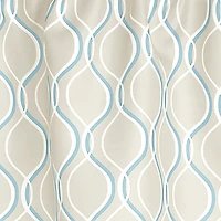 CHF Morocco Rod Pocket Scallop Valance