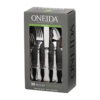 Oneida Azalea 18/0 Stainless Steel 20-pc. Flatware Set