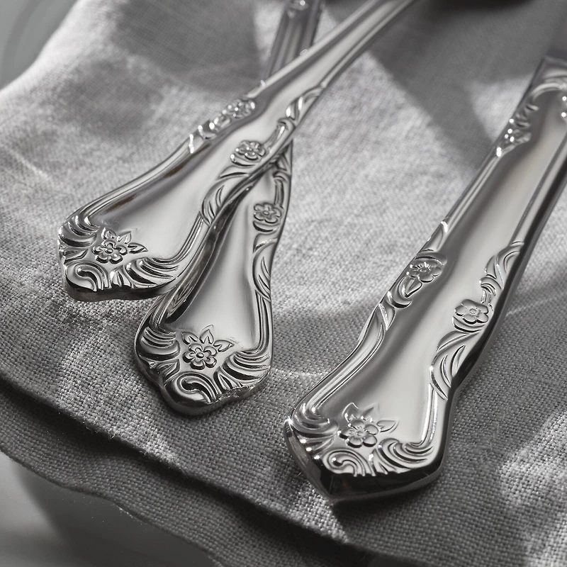 Oneida Azalea 18/0 Stainless Steel 20-pc. Flatware Set
