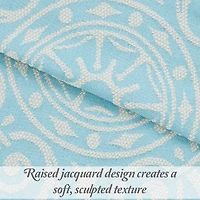 SUPERIOR® Adalie Medallion Cotton Poly Reversible Jacquard Bedspread