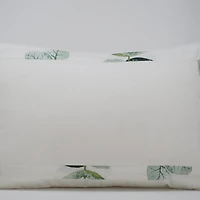 Pointehaven Eucalyptus Digital Print Cotton Percale Midweight Comforter Set