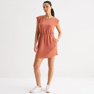 Stylus Womens Short Sleeve T-Shirt Dress