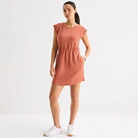 Stylus Womens Short Sleeve T-Shirt Dress