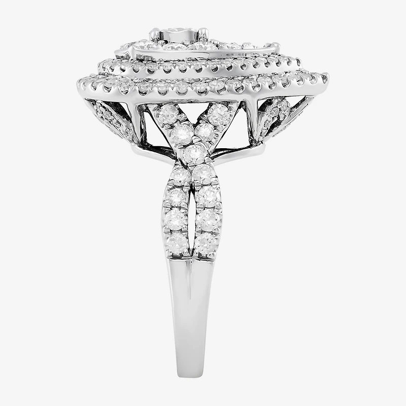 Limited Quantities! Womens 2 CT. T.W. Natural White Diamond 10K Gold Pear Engagement Ring