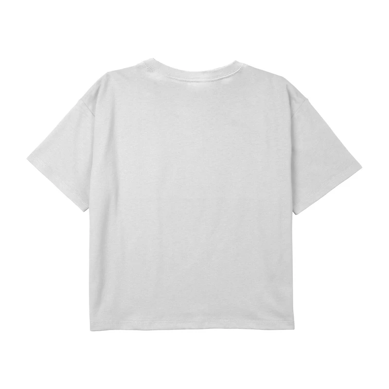 Disney Collection Little & Big Kid Girls Crew Neck Short Sleeve Regular Fit Cinderella Princess Rapunzel Graphic T-Shirt