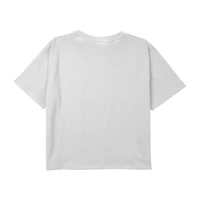 Disney Collection Little & Big Kid Girls Crew Neck Short Sleeve Regular Fit Cinderella Princess Rapunzel Graphic T-Shirt