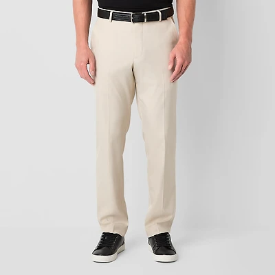 J. Ferrar Mens Classic Fit Dress Flat Front Pant