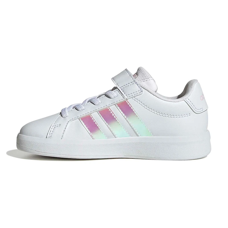 adidas Cloudfoam Grand Court 3.0 El Little Kid Girls Sneakers