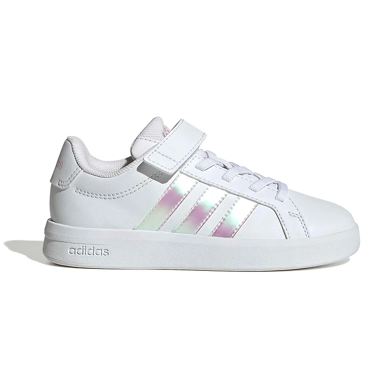 adidas Cloudfoam Grand Court 3.0 El Little Kid Girls Sneakers