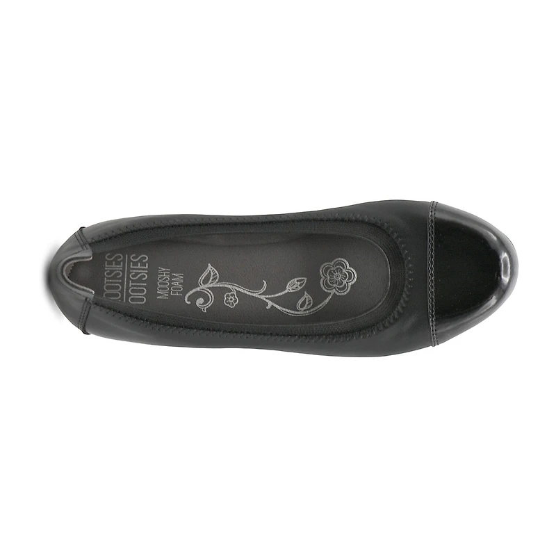 Mootsies Tootsies Joey Womens Cap Closed Toe Ballet Flats