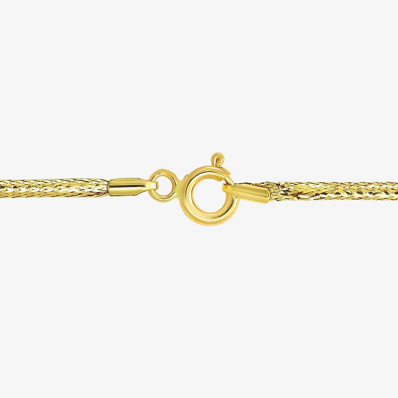 Made in Italy Womens 14K Gold 18 Inch Chain Necklace