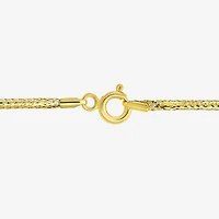 Made in Italy Womens 14K Gold 18 Inch Chain Necklace