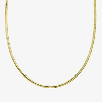 Made in Italy Womens 14K Gold 18 Inch Chain Necklace