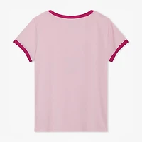 Champion Ringer Big Kid Girls Round Neck Short Sleeve Regular Fit Graphic T-Shirt