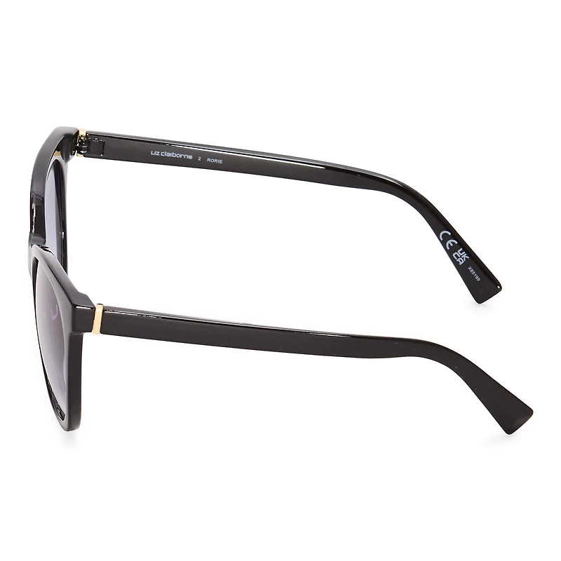 Liz Claiborne Rorie Womens Cat Eye Sunglasses