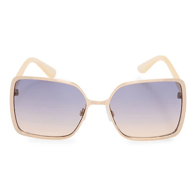 JS Jessica Simpson Womens UV PROTECTION Square Sunglasses