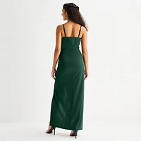 by&by Womens Juniors Square Neck Sleeveless Bodycon Dress