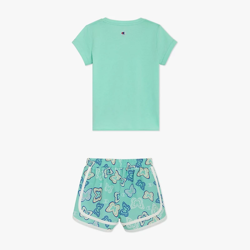 Champion Little Girls 2-pc. Short Set