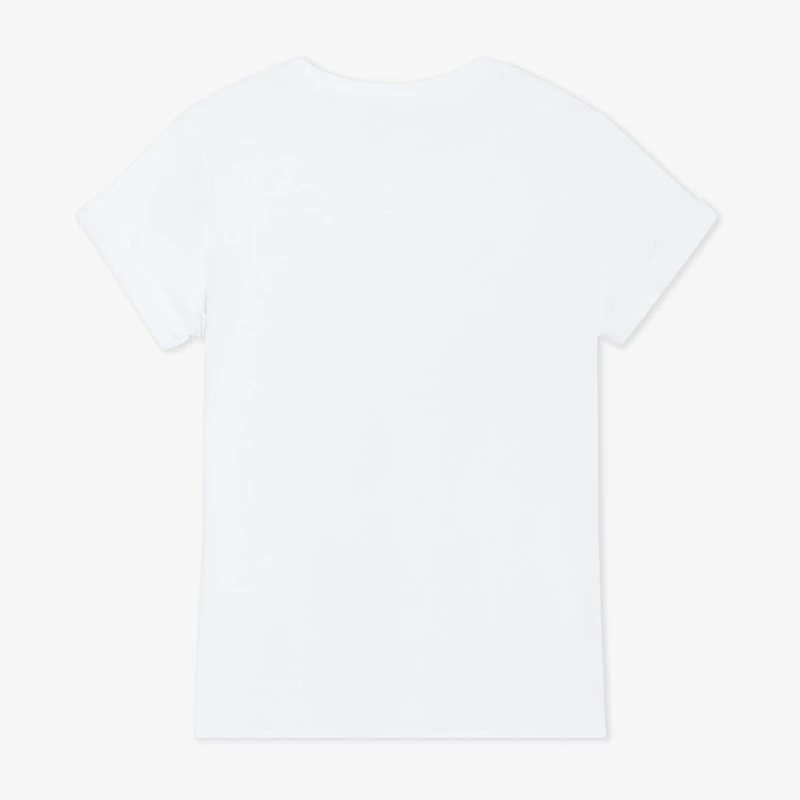Champion Tie Front Big Kid Girls Crew Neck Short Sleeve Regular Fit Graphic T-Shirt