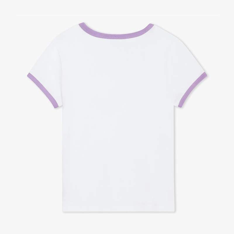 Champion Ringer Big Kid Girls Round Neck Short Sleeve Regular Fit Graphic T-Shirt