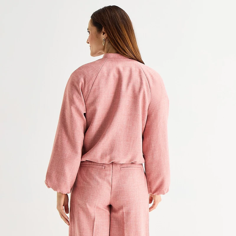 Liz Claiborne Womens Midweight Bomber Jacket