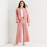 Liz Claiborne Womens Midweight Bomber Jacket